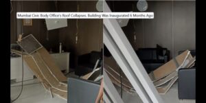 जोगेश्वरीतील मुंबई महानगरपालिका कार्यालयाचे कोसळले छत